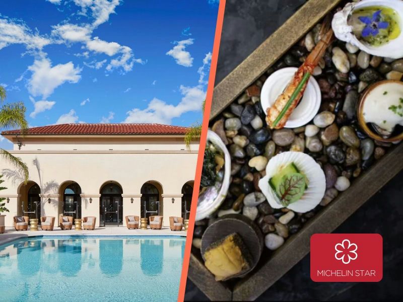 1 Night in LA + Michelin Dining Experience: Luxe & Michelin Magic