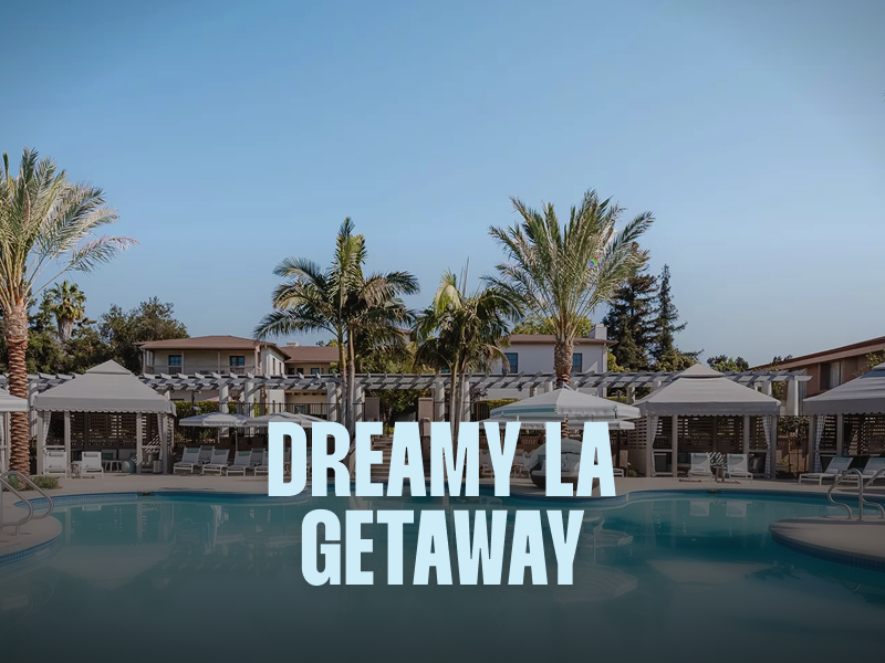 Dreamy LA Getaway: 1-Night Hotel Experience
