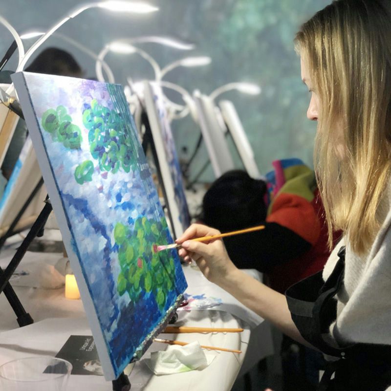 Brunch with Monet: Bottomless Mimosas and Painting in NYC