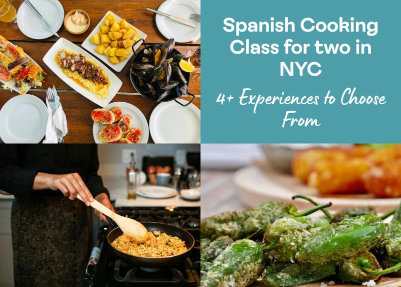 Spanish Cooking Class for two in NYC