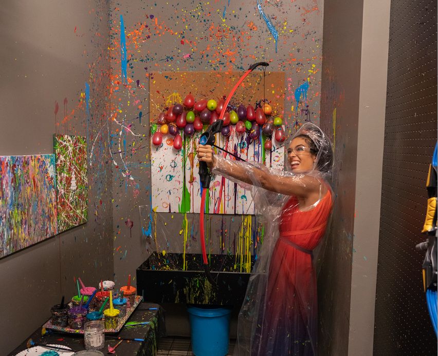BYOB Darts and Splatter Paint for Two