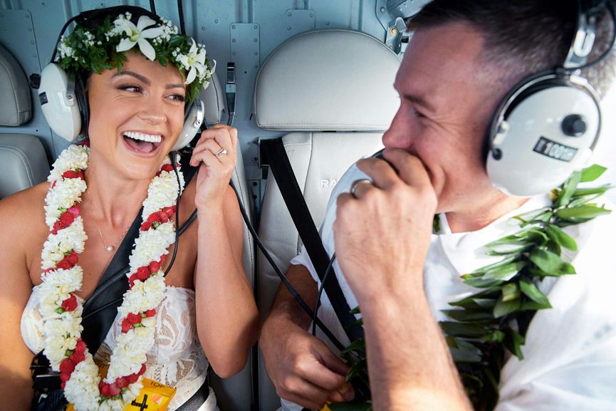 Romantic Proposal Oahu Helicopter Flight