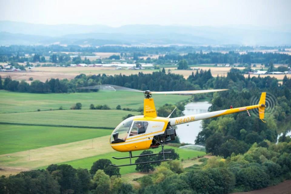 Learn to Fly an R22 Helicopter near Portland